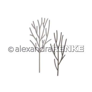 Alexandra Renke 2 Mini Trees Die Set