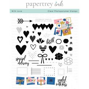 Papertrey Ink With Love Stamp