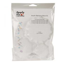 Apple Pie Memories Acrylic Stamping Block Kit