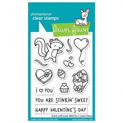 Lawn Fawn Scent with Love Add-on Stamp