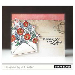 Penny Black Posted With Love Stamp
