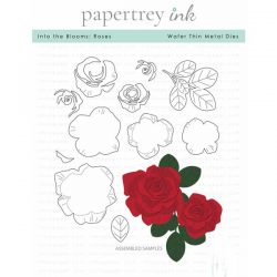 Papertrey Ink Into The Blooms: Roses Die