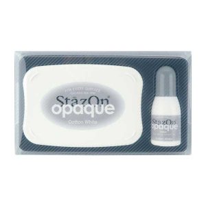 StazOn Opaque Solvent Ink Kit - Cotton White