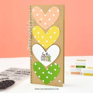 Concord & 9th Happy Heart Stamp Set class=