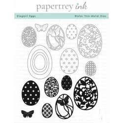 Papertrey Ink Elegant Eggs Die