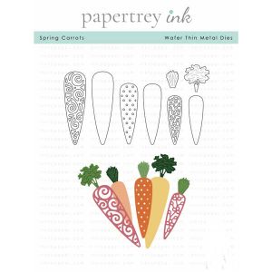 Papertrey Ink Spring Carrots Die