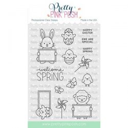 Pretty Pink Posh Easter Signs Stamp Set