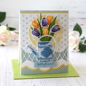 Papertrey Ink Totally Tulips Stamp class=