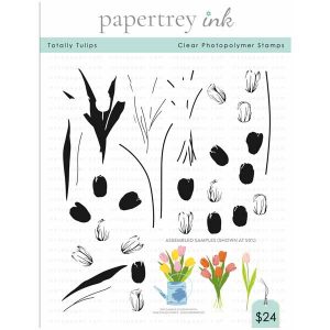 Papertrey Ink Totally Tulips Stamp