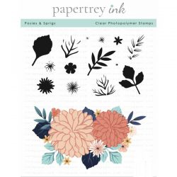 Papertrey Ink Posies & Sprigs Stamp