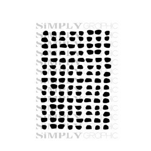 Simply Graphic Mini Spotted Background Stamp