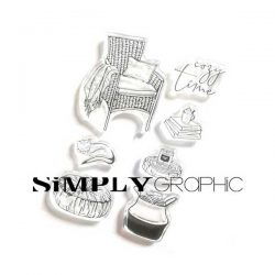 Simply Graphic Cozy Time Stamp Set