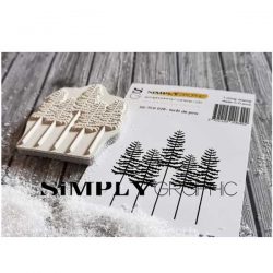 Simply Graphic Pine Forest Stamp