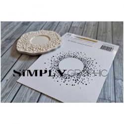 Simply Graphic Burst of Dots Stamp