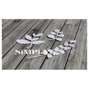 Simply Graphic Trio of Small Leaves Die Set class=