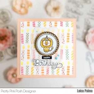 Pretty Pink Posh Layered Candles Stencils (3 Pack) class=