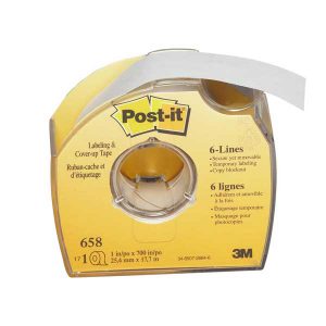 Post-It Full Adhesive Roll - 1 inch class=