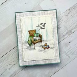 Simply Graphic Cozy Time Stamp Set