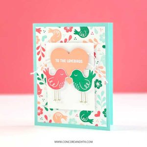 Concord & 9th Lovebirds Stamp class=