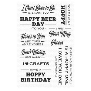 My Favorite Things Here's To You Stamp Set