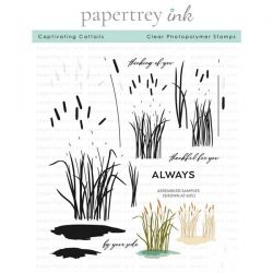 Papertrey Ink Captivating Cattails Stamp