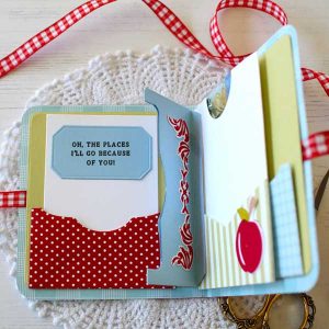 Papertrey Ink Go-To Gift Card Holder: Book Pockets Die class=