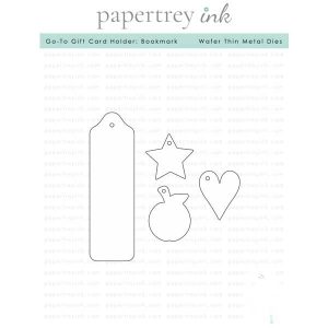 Papertrey Ink Go-To Gift Card Holder: Bookmark Die