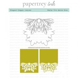 Papertrey Ink Elegant Edges: Leaves Die