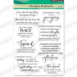 Penny Black Thoughts and Prayers Stamp Set
