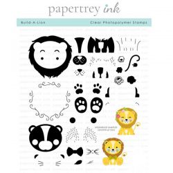 Papertrey Ink Build-A-Lion Stamp