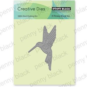 Penny Black Hummingbird Die
