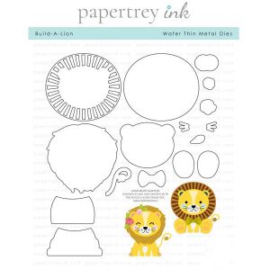 Papertrey Ink Build-A-Lion Die