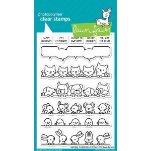 Lawn Fawn Simply Celebrate Critters Stamp