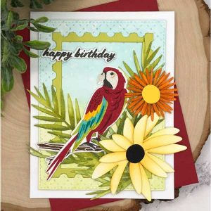 Papertrey Ink Feathered Friends Mini 24 Die class=