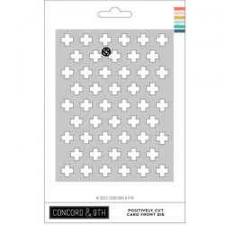 Concord & 9th Positively Cut Card Front Die