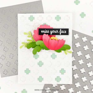 Concord & 9th Positively Stitched Card Front Die class=
