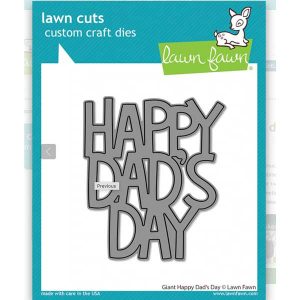 Lawn Fawn Giant Happy Dad’s Day Die