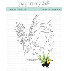 Papertrey Ink Feathered Friends 24 Die