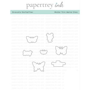 Papertrey Ink Graceful Butterflies Die