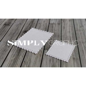 Simply Graphic Two Small Postage Dies
