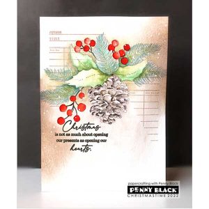Penny Black Life's Journals Stamp class=