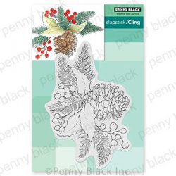 Penny Black Pinecone Poetry Stamp