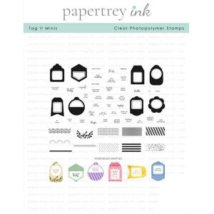 Papertrey Ink Tag It Minis Stamp