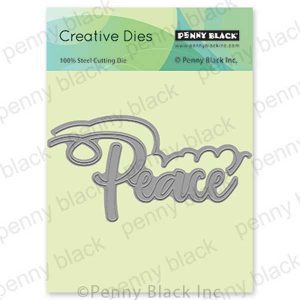 Penny Black Peace Edger Creative Dies
