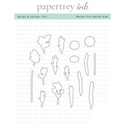 Papertrey Ink Sprigs & Sprays: Fall Dies