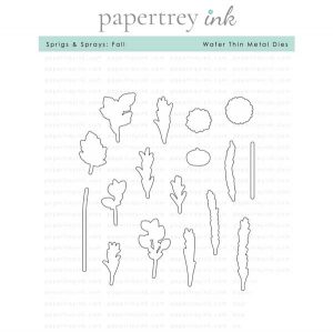 Papertrey Ink Sprigs & Sprays: Fall Dies