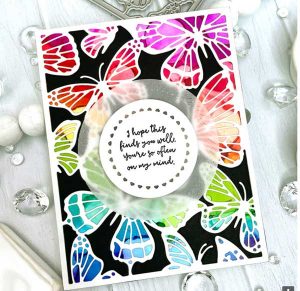Papertrey Ink Cover Plate: Flutter Die class=