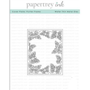 Papertrey Ink Cover Plate: Flutter Frame Die