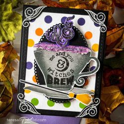 Papertrey Ink Witches Brew Stamp