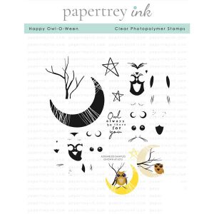 Papertrey Ink Happy Owl-O-Ween Stamp